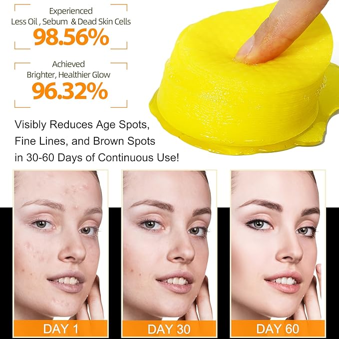 Turmeric kojic acid cleansing pads