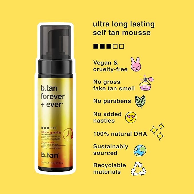 b.tan Ultra Long Lasting Self Tanner