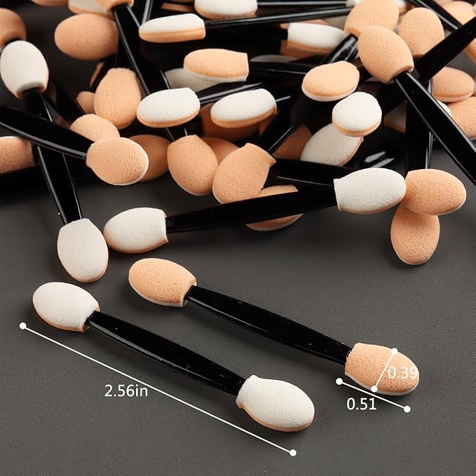 Disposable Eyeshadow Applicators, 100PCS Chrome