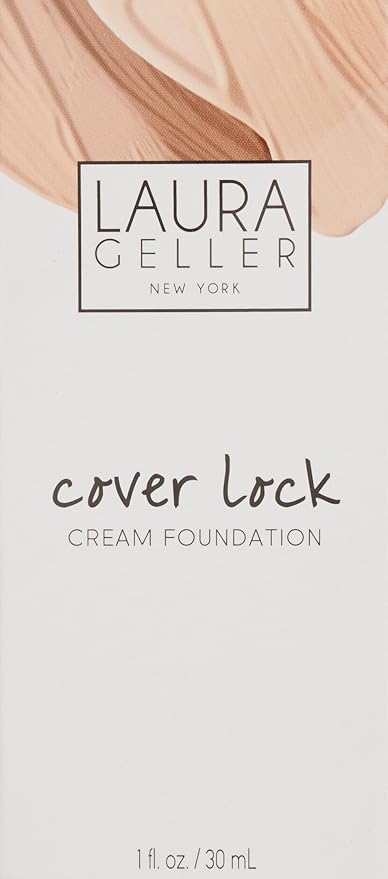 Laura Geller New York Cover Lock Cream Foundation, Foundation, Deep