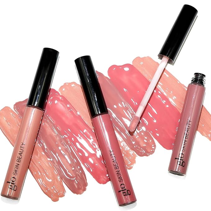 Glo Skin Beauty Lip Gloss | Color and Shine with Lip Nourishing Ingredients, without Stickiness, (Beloved)
