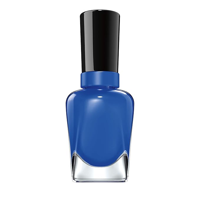 Sally Hansen Miracle Gel™, Tidal Wave, Long Lasting, Gel-Like Formula, No UV Lamp Needed, Blue Nail Polish