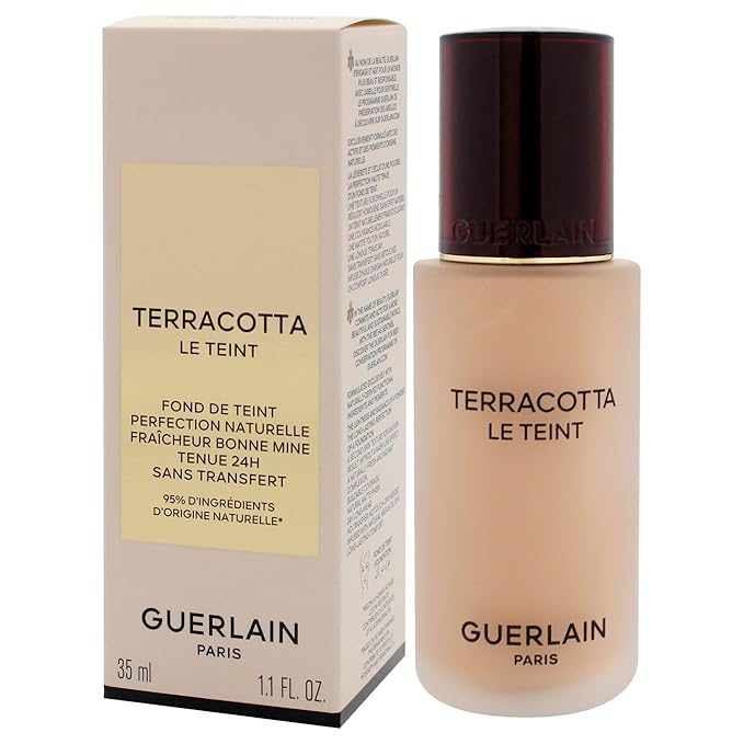 Guerlain Terracotta Le Teint 24H Wear No-Transfer Foundation 1. Foundation 1 oz