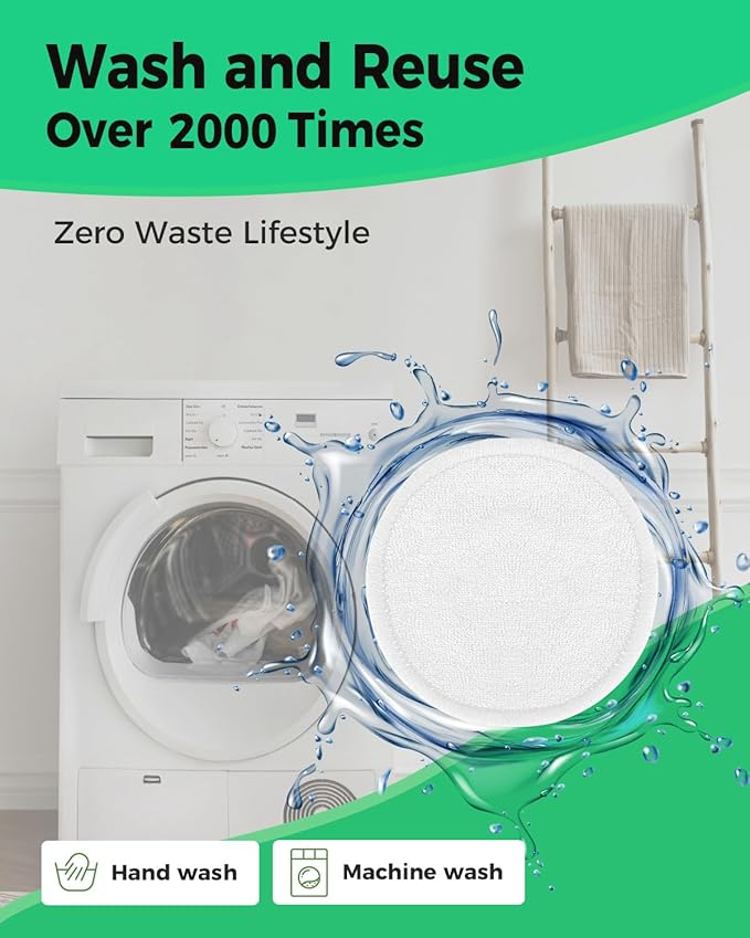 Prociv reusable makeup remover pads,