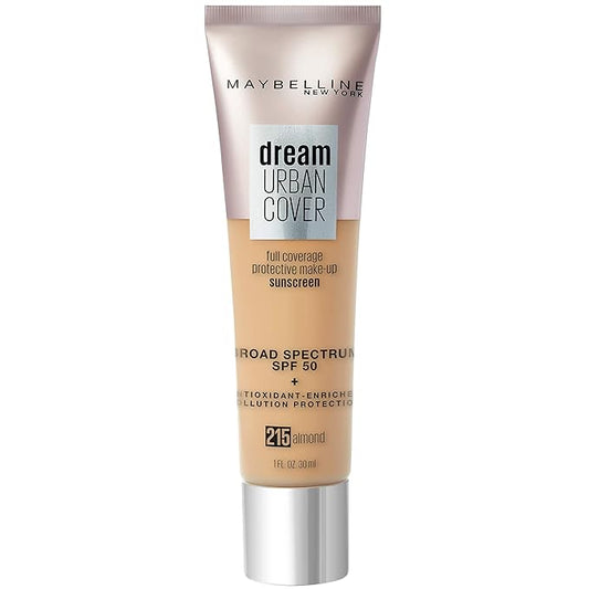 Maybelline Dream Urban Cover Flawless Coverage Foundation Makeup,