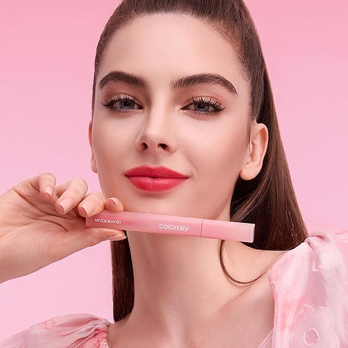 COLORKEY Soft Matte Water Tint | Matte Finishs | Long-Lasting | Moist Fit Without Stickiness | Moisturized | Waterproof (P333 Milk Pink)