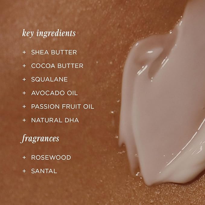 '+ Lux Unfiltered N°32 ORIGINAL Gradual Self Tanning Cream in Rosewood, Hydrating Self Tanning Lotion, Gluten Free, Vegan + Cruelty Free Self Tanner, Luxurious Sunless Tanner Loaded with Antioxidants