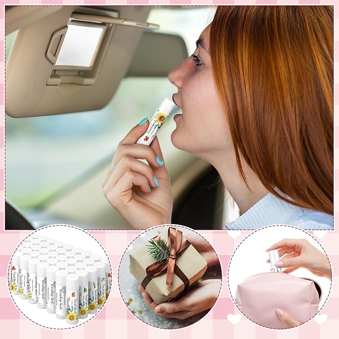 50 Pcs Bible Verse Lip Balm Employee