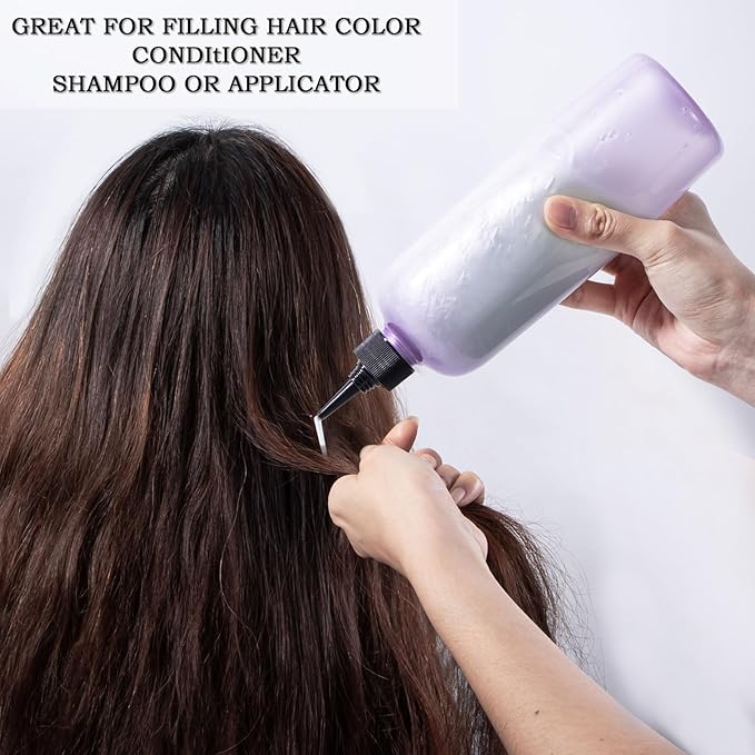 Yebeauty Hair Color Bottle, Clear