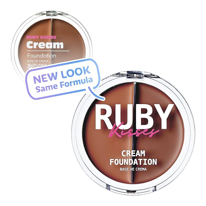 Ruby Kisses 3D Face Creator Cream Foundation & (Level 15)
