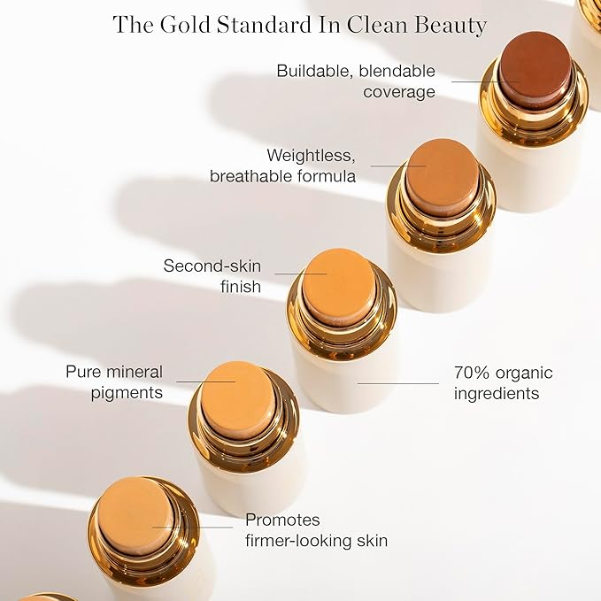 Ogee Sculpted Complexion Foundation Stick (Maple 9.0W - Organic Ingredients