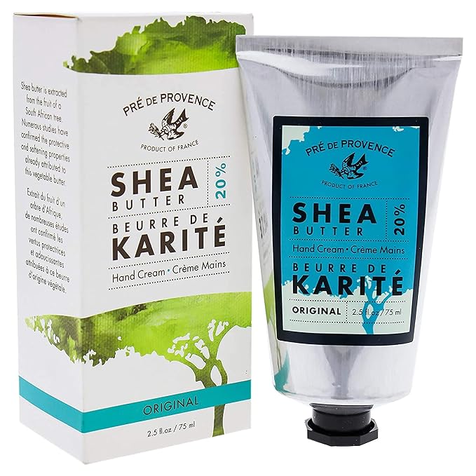 Pre de Provence Beurre De Karité Moisturizing Collection, Shea Butter Enriched Nourishing, Hand Cream, 75ML, Original