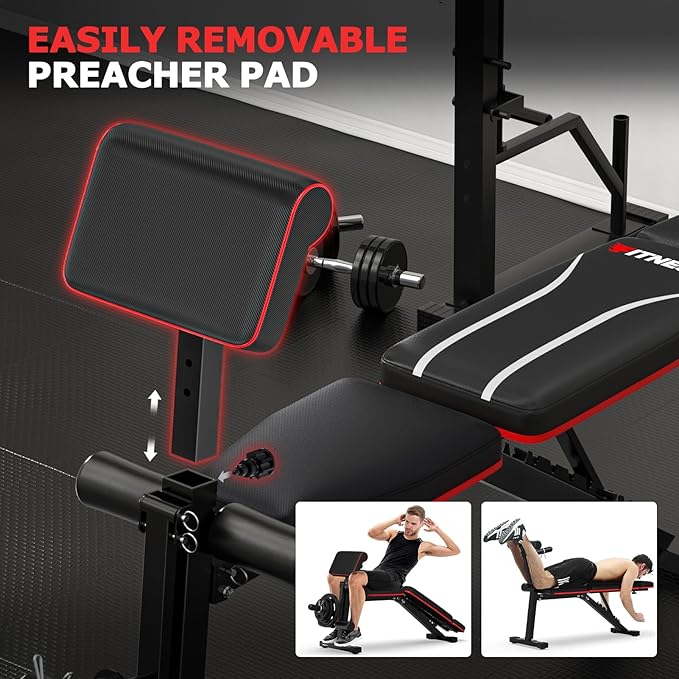 Adjustable Weight Bench 800LBS