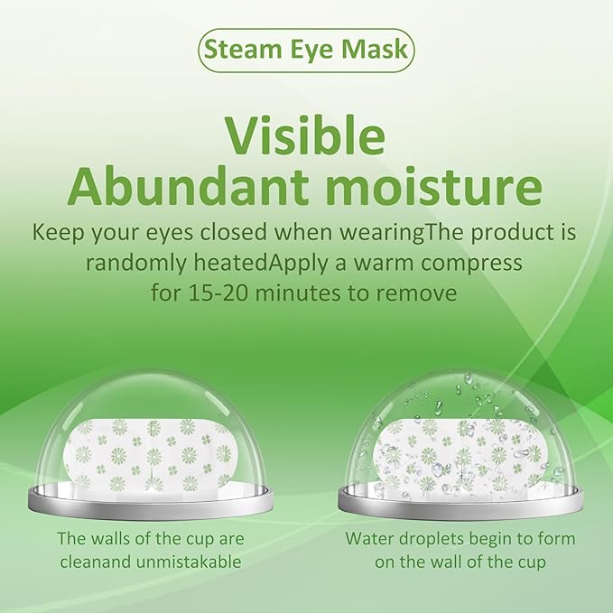 5pcs wormwood steam eye mask,