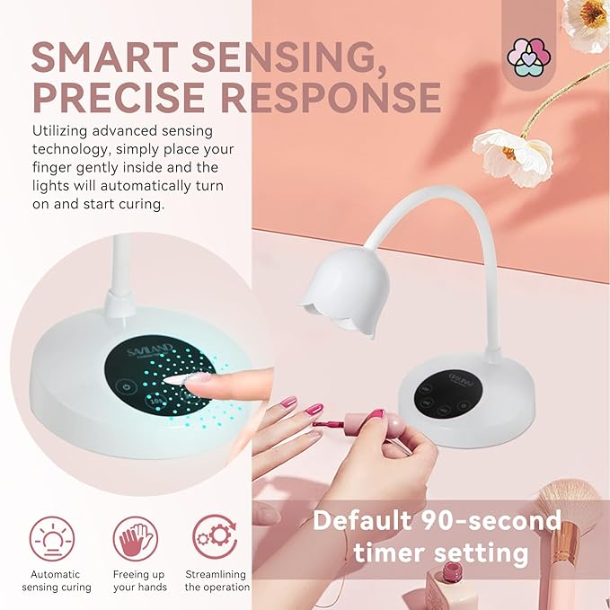 Saviland intellisense nail lamp-30w gel