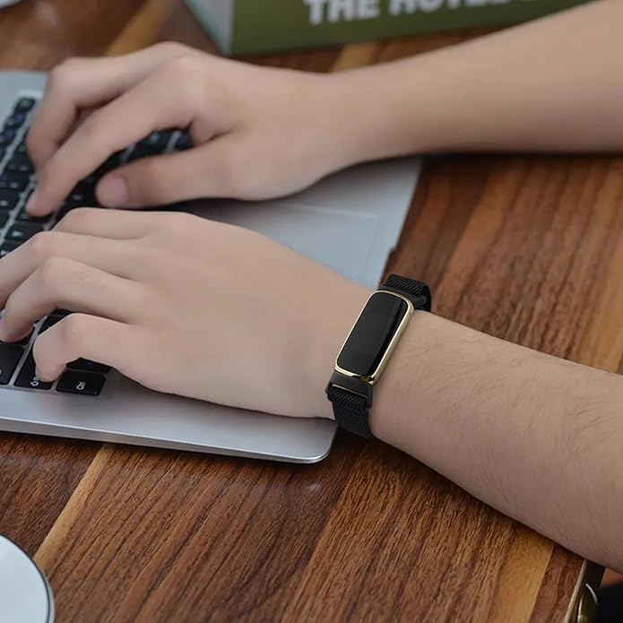 2 Pack Adjustable Elastic Bands for Fitbit Luxe Bands