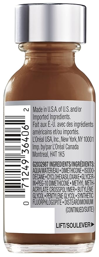 L'Oreal Paris Makeup True Match Super-Blendable Liquid Foundation, Oz,1 Count