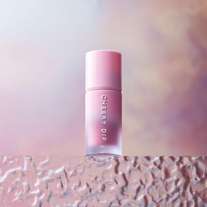 W7 Cheeky Dip Liquid Blusher - Pigmented Colour Thrill-Seeker (Pink)