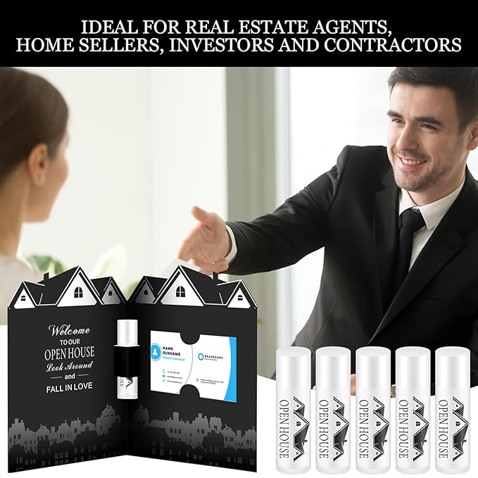 50 Pcs Open House Lip Balm Advertising