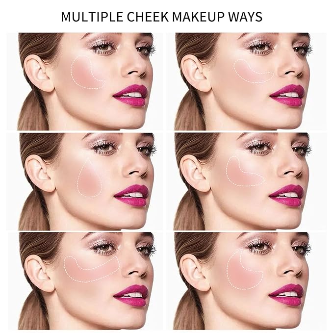 Boobeen Powder Blush Matte Blush, Highly Pigmented Beauty