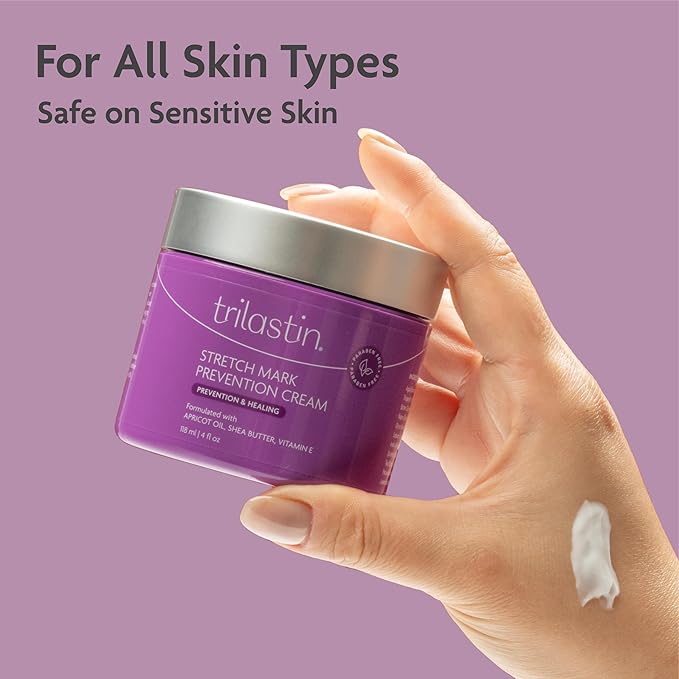 TriLASTIN Maternity Stretch Mark Prevention Cream oz