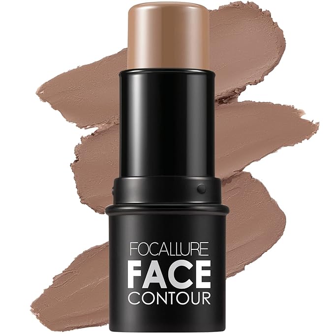 FOCALLURE Cream Contour Stick, Matte Bronzer Stick, Professional