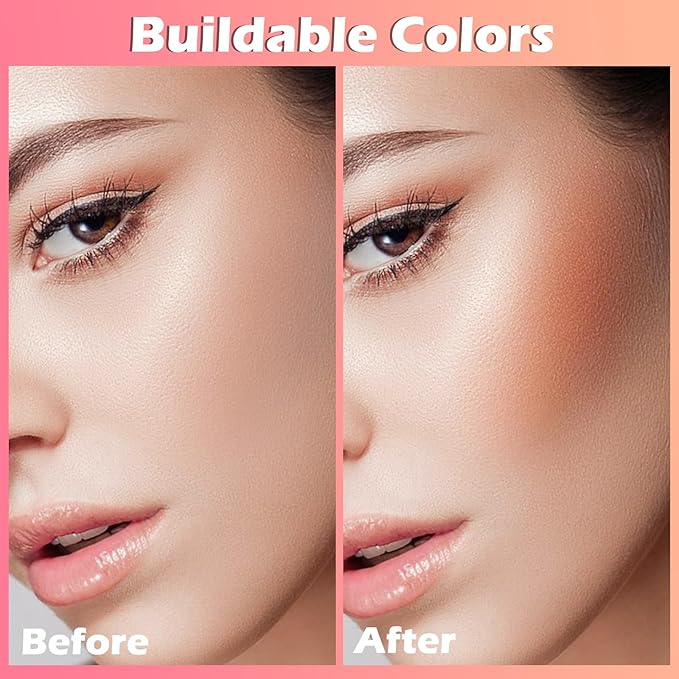 Boobeen Color Changing Liquid Blush Long Lasting Waterproof Dewy Finish