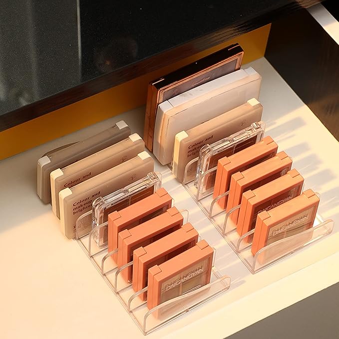 FLMOUTN 4 Pack Makeup Pallet Organizer Eyeshadow Palette