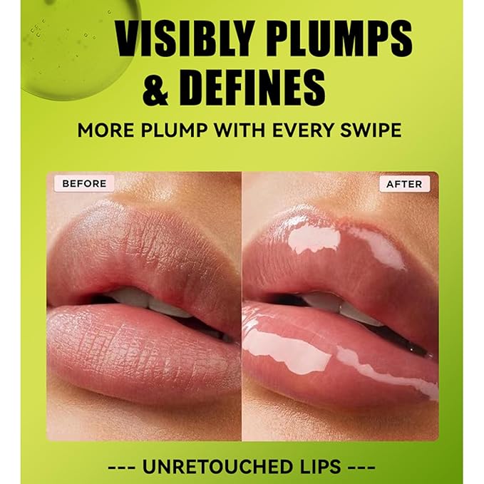 4 Colors Fat Oil Lip Gloss, Lip Oil Lip Glaze Hydrating Lip Glow Oil Big Brush Head Moisturizing Lip Gloss, Shiny Transparent Tinted Plumping Lip Oil Long Lasting Nourishing Non-sticky (01#)