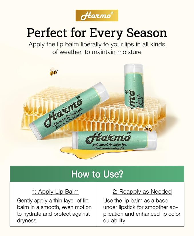Harmo - Organic Lip Balm, Moisturizing