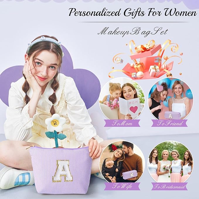 Yoolife purple cute travel makeup