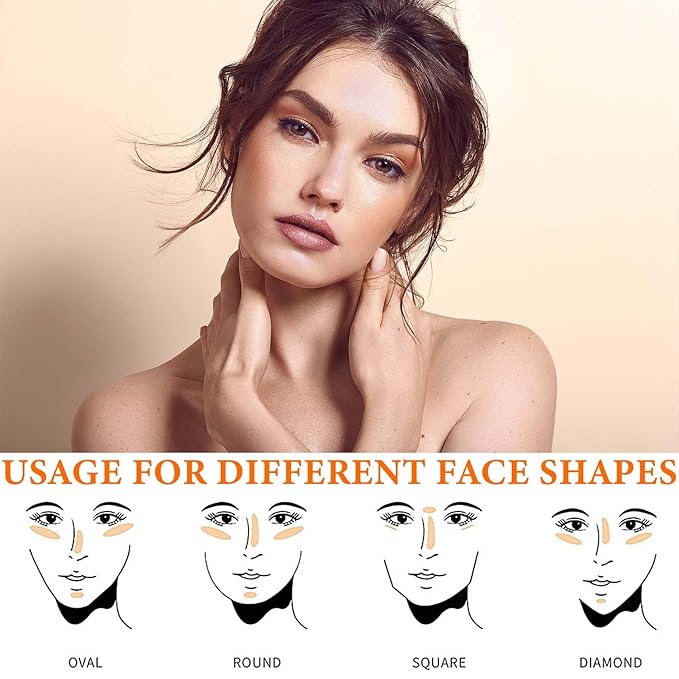 Glitter Blush Shimmer Highlighter Blusher Powder Makeup Face Fairy Pink）