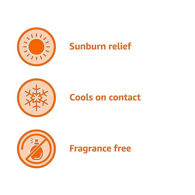 Amazon Basics Sunburn Relief Gel oz