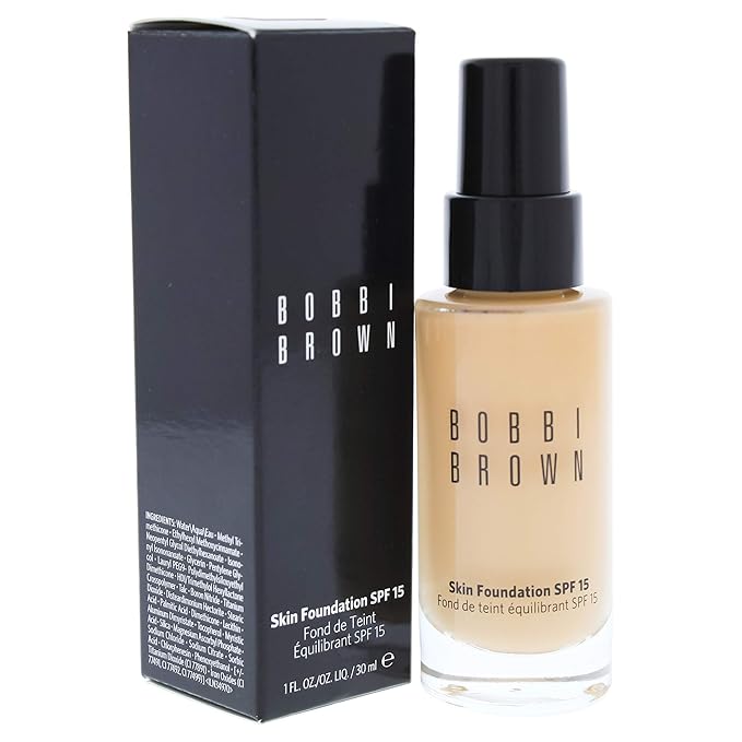 Bobbi Brown Skin Foundation SPF 15, 4.25 Natural 1 Ounce