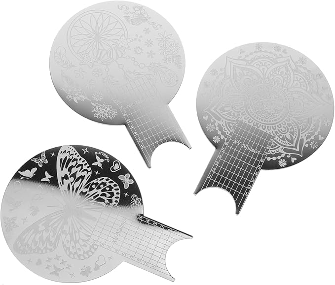 Nolitoy 3pcs nail stamper nail