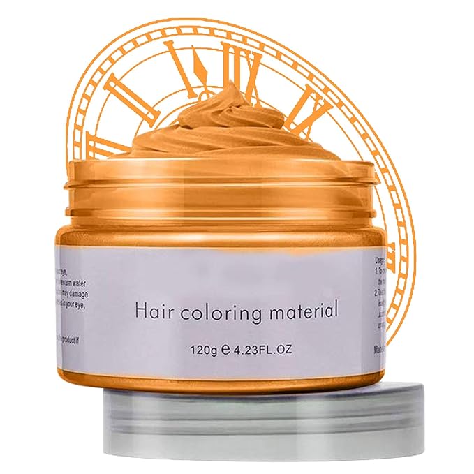 Gold Temporary Hair Color,Natural Hair