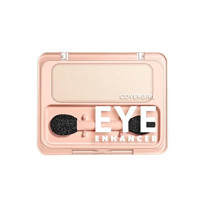 COVERGIRL - Eye Enhancers 1-Kit Eyeshadow, silky, sheer formula, double ended applicator, 100% Cruelty-free