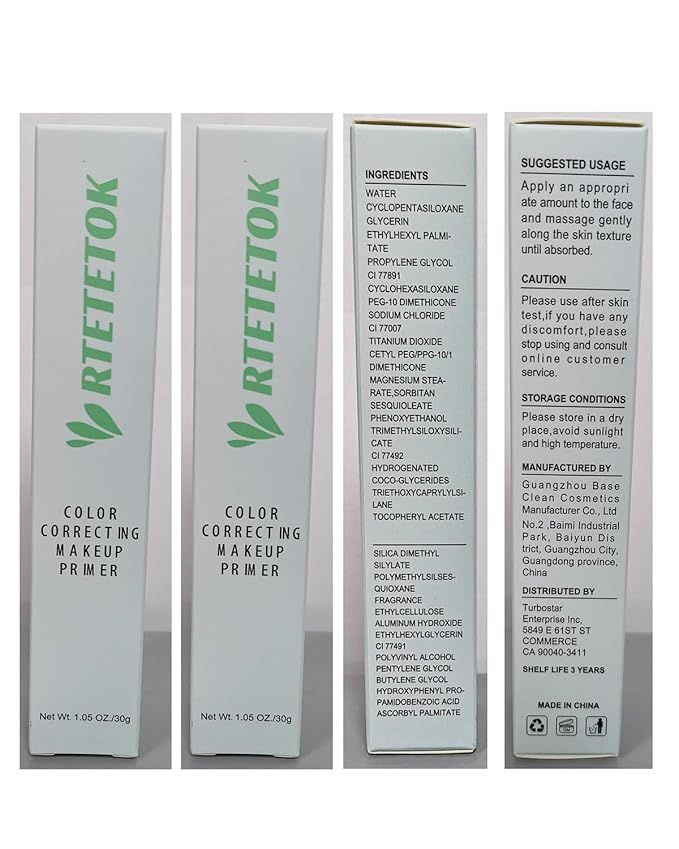 Green Primer Color Correcting for Face Before Makeup,