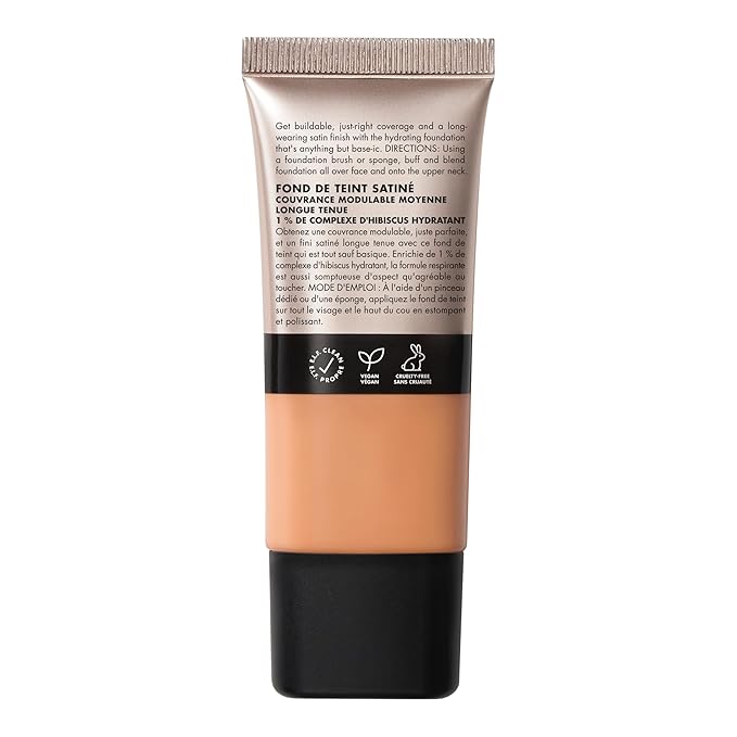 e.l.f. Soft Glam Foundation, Medium Coverage, Long-Lasting & Medium Cool