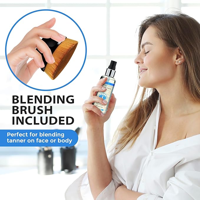 Face Tanner Spray & Kabuki