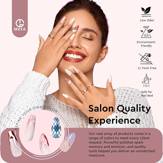 Mefa 47 pcs gel nail