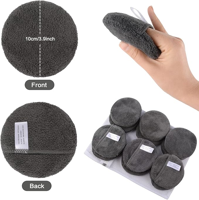 Kinhwa 12 pack reusable makeup