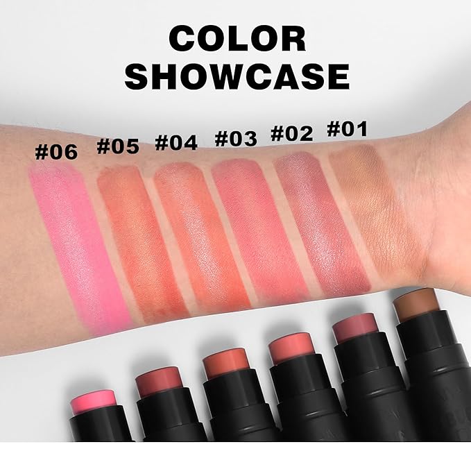 Sandwich Blush Stick Matte Non-greasy Silky 2 In (01#, /0.28oz) 8g