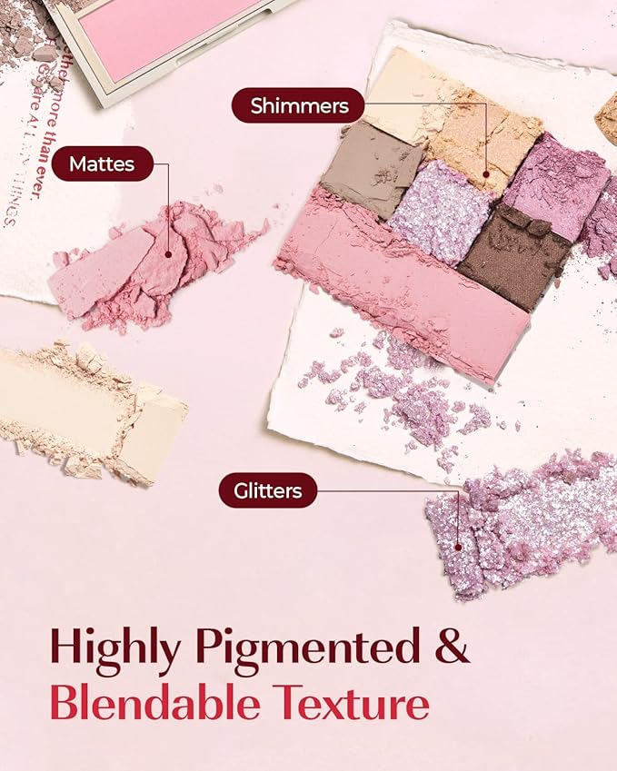 AMTS Eyeshadow Off Sienna & Misty Lavender Palettes