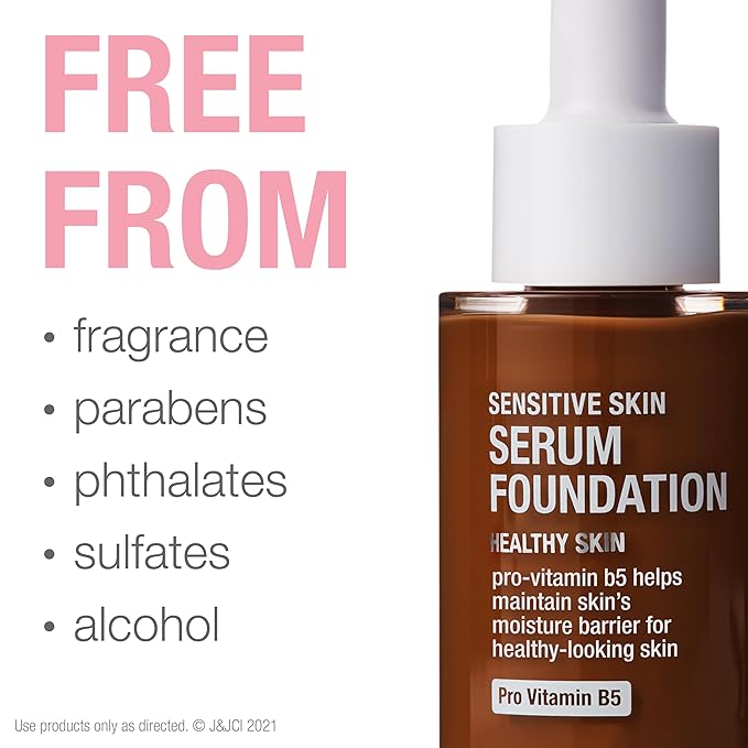 Neutrogena Healthy Skin Sensitive Skin Serum Foundation with Deep 03, 1 oz