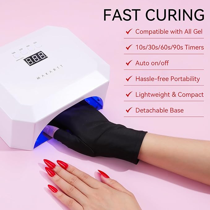 Makartt UV LED Nail Lamp,
