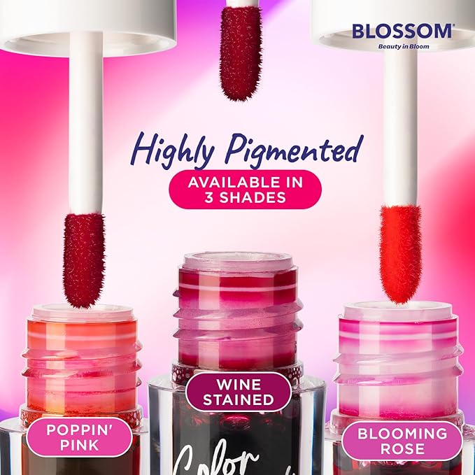 Blossom Color Lock Hydrating Longlasting Lip Stain Hydrating