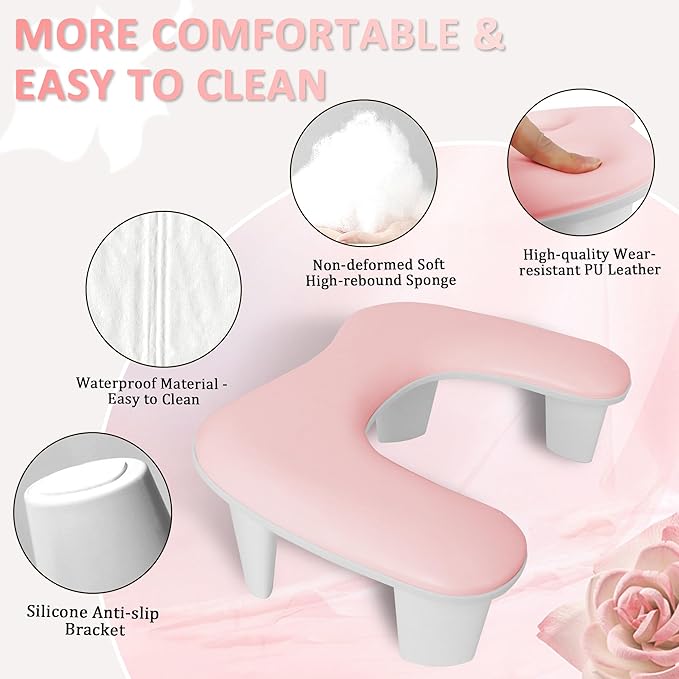 Nail arm rest for nail