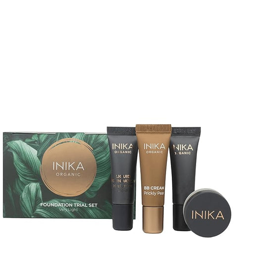 INIKA Organic Foundation Trial Set, Natural Mineral essentials Very Light