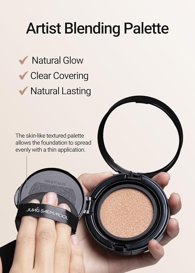 [JUNGSAEMMOOL OFFICIAL] Essential Skin Nuder Cushion (Fair Pink) Cream Foundation